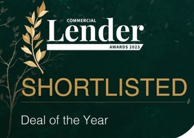 Commercial Lender Awards 2023, Shortlisted for Deal of the Year badge