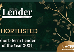 NACFB Lender Awards 2024 Short-term lender of the year award badge