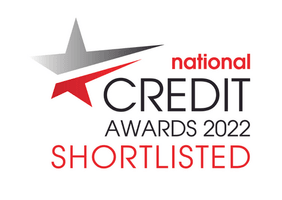 National Credit Awards 2022 Shortlist badge