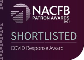 NACFB Patron Awards 2022 shortlist badge