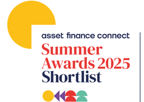 Asset Finance connect Summer Awards Shortlist badge