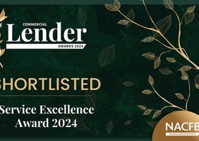 NACFB Lender Awards 2024 Service Excellence award badge